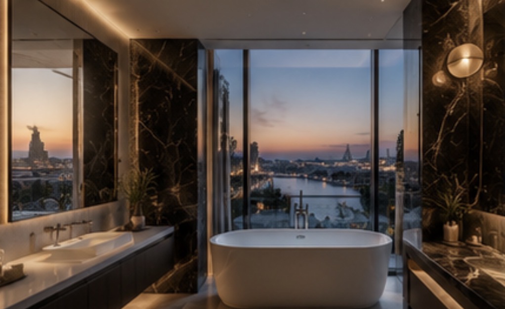 Bagno in marmo